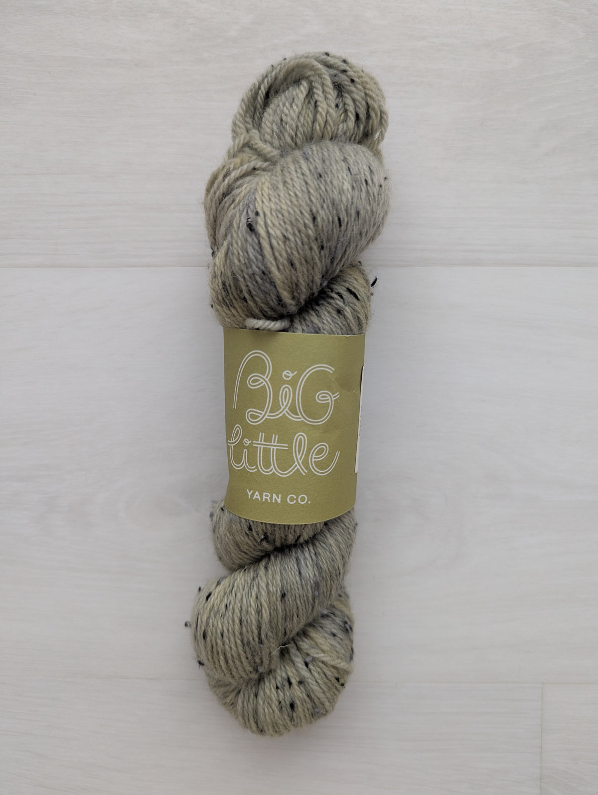 Big Little Yarn Co - Superwash Blue Faced Leicester Wool (SWM BFL) Tweed DK