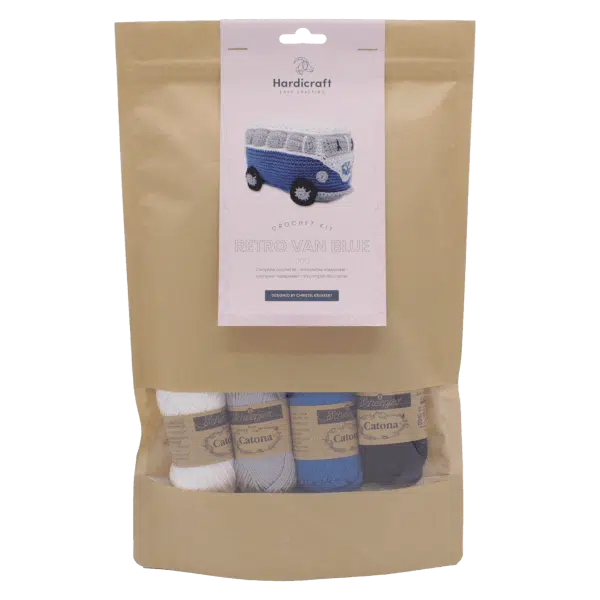 Hardicraft Crochet Kits - RETRO VAN BLUE