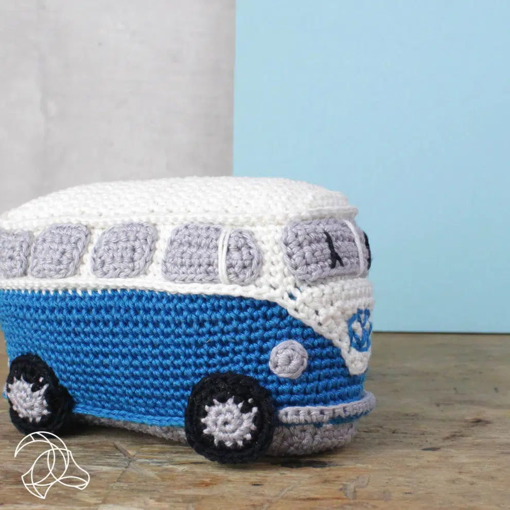 Hardicraft Crochet Kits - RETRO VAN BLUE