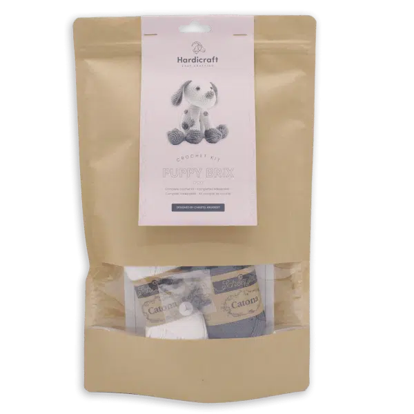 Hardicraft Crochet Kits - BRIX PUPPY