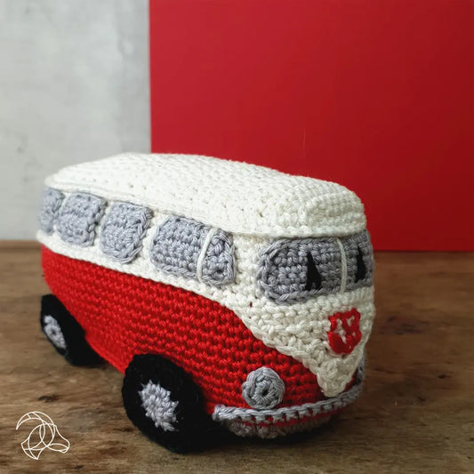 Hardicraft Crochet Kits -  RETRO VAN RED