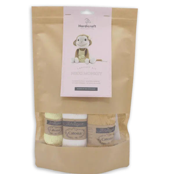 Hardicraft Crochet Kits - NIKKI MONKEY