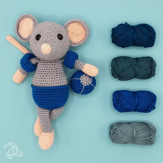 Hardicraft Crochet Kits -  EDDY MOUSE