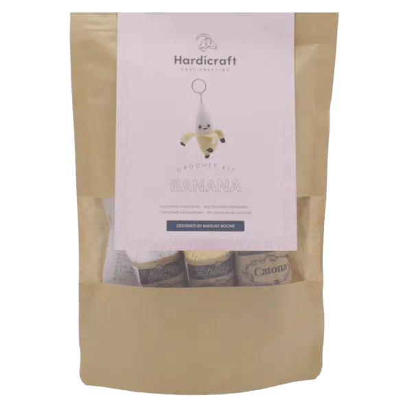 Hardicraft Crochet Kits - BAG HANGER BANANA