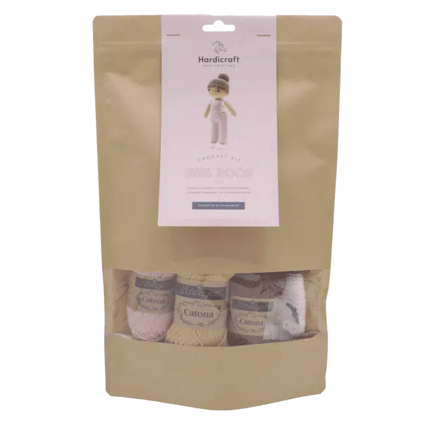 Hardicraft Crochet Kits - GIRL ROSE