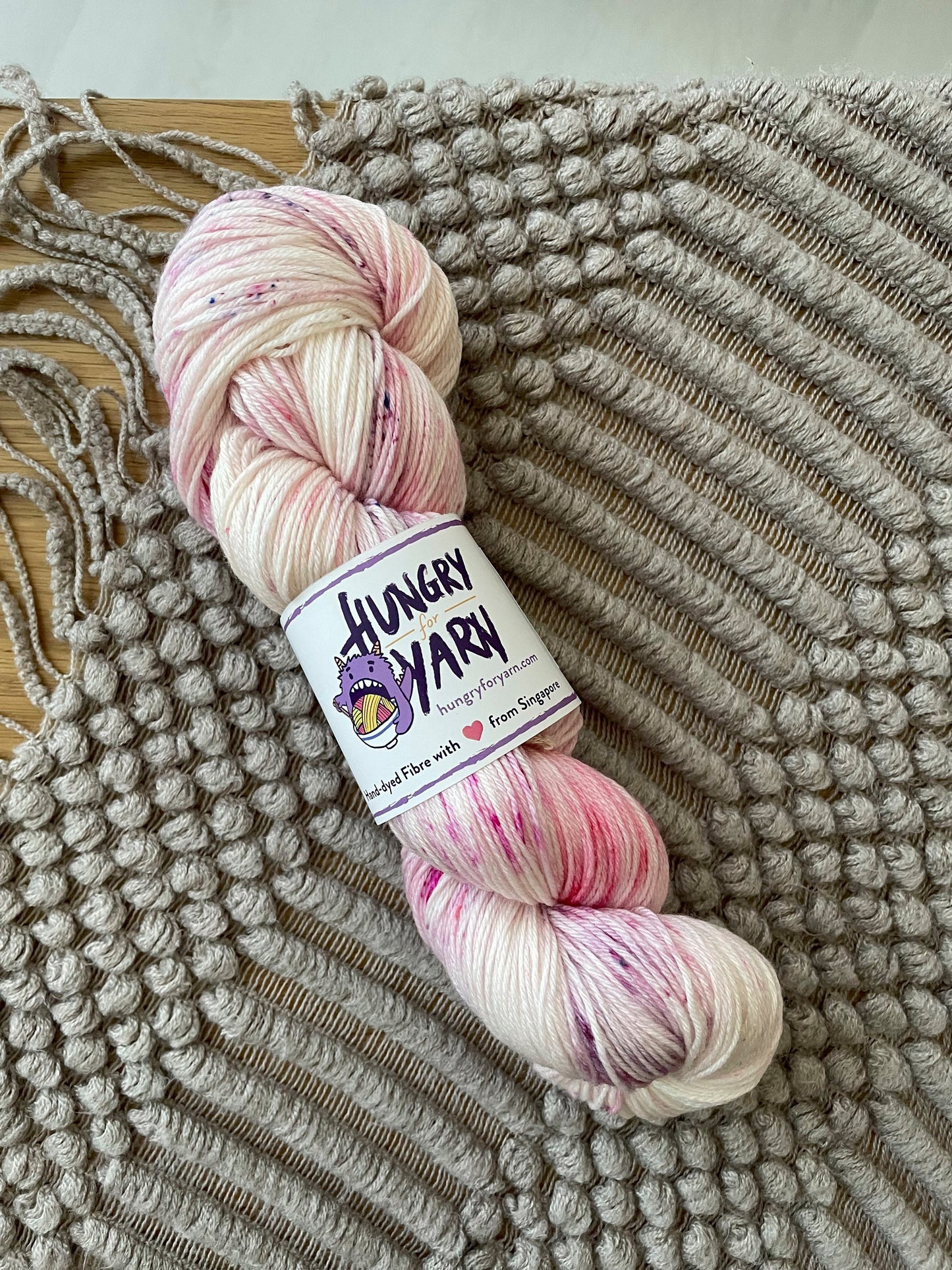 Hungry for Yarn (Singapore Hand-Dyed Yarn) - Super Soft Merino