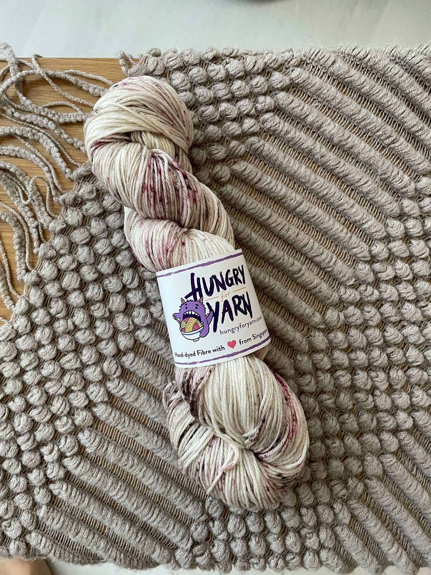 Hungry for Yarn (Singapore Hand-Dyed Yarn) - Super Soft Merino