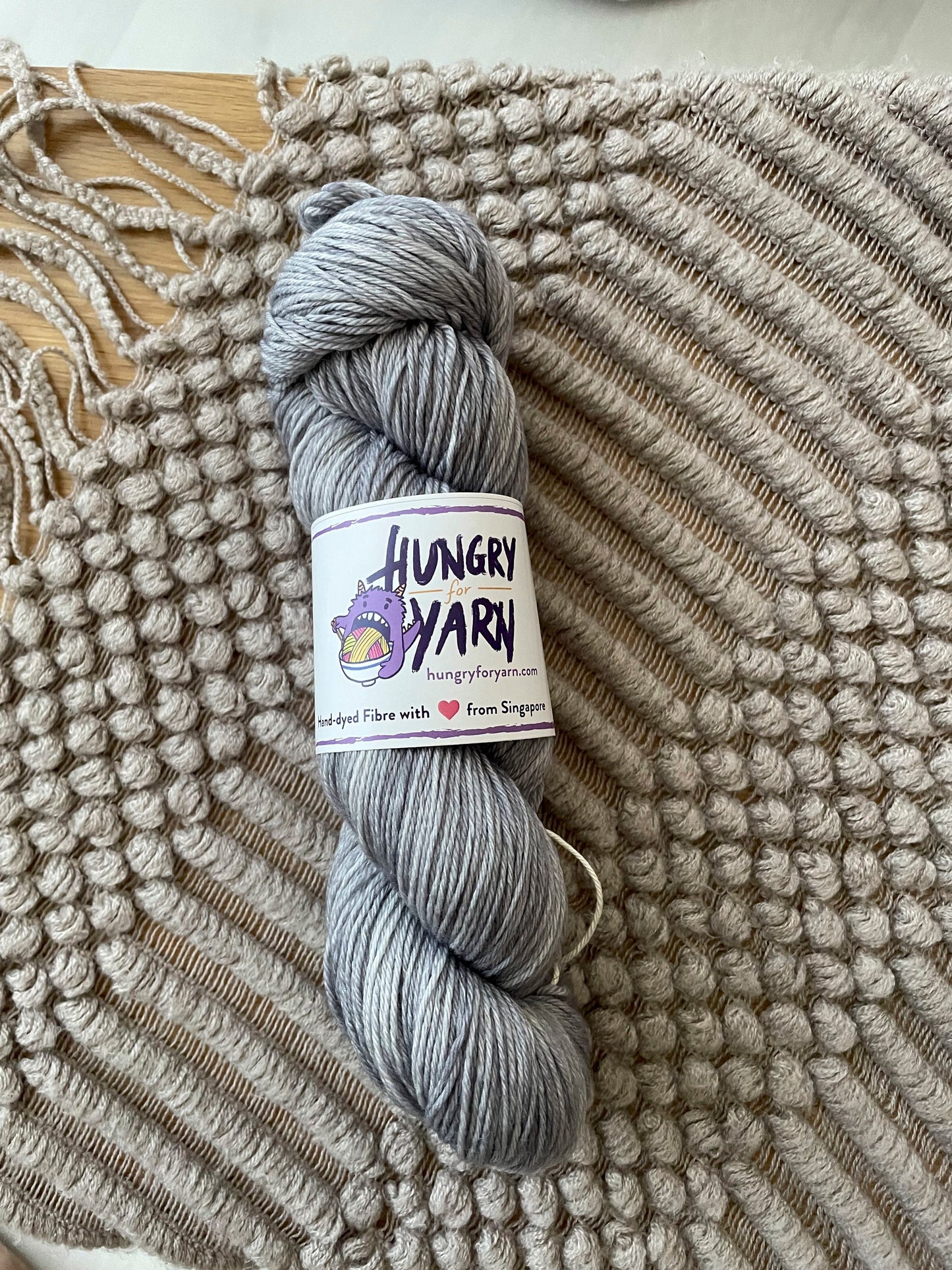 Hungry for Yarn (Singapore Hand-Dyed Yarn) - Super Soft Merino