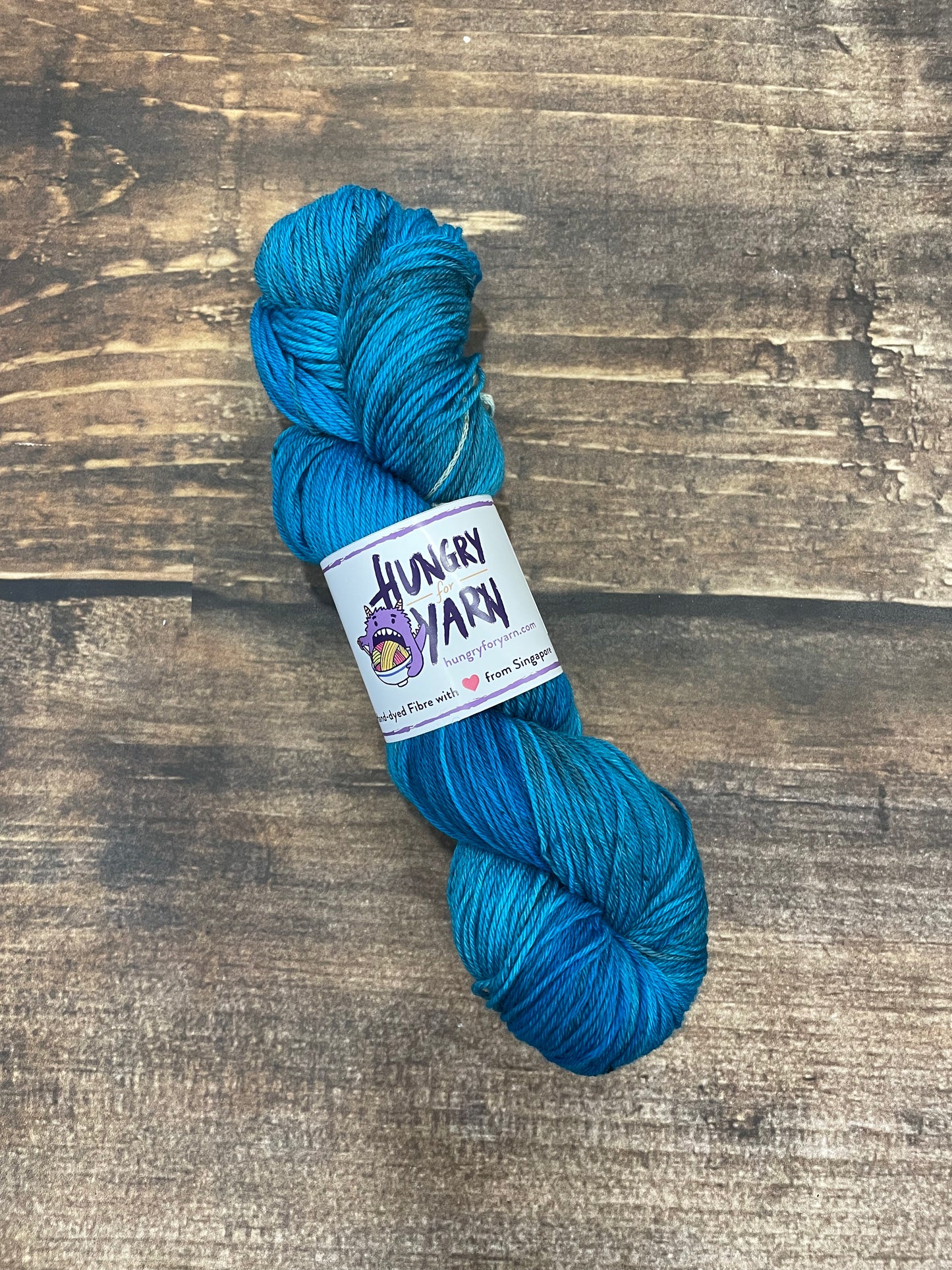 Hungry for Yarn (Singapore Hand-Dyed Yarn) - Super Soft Merino