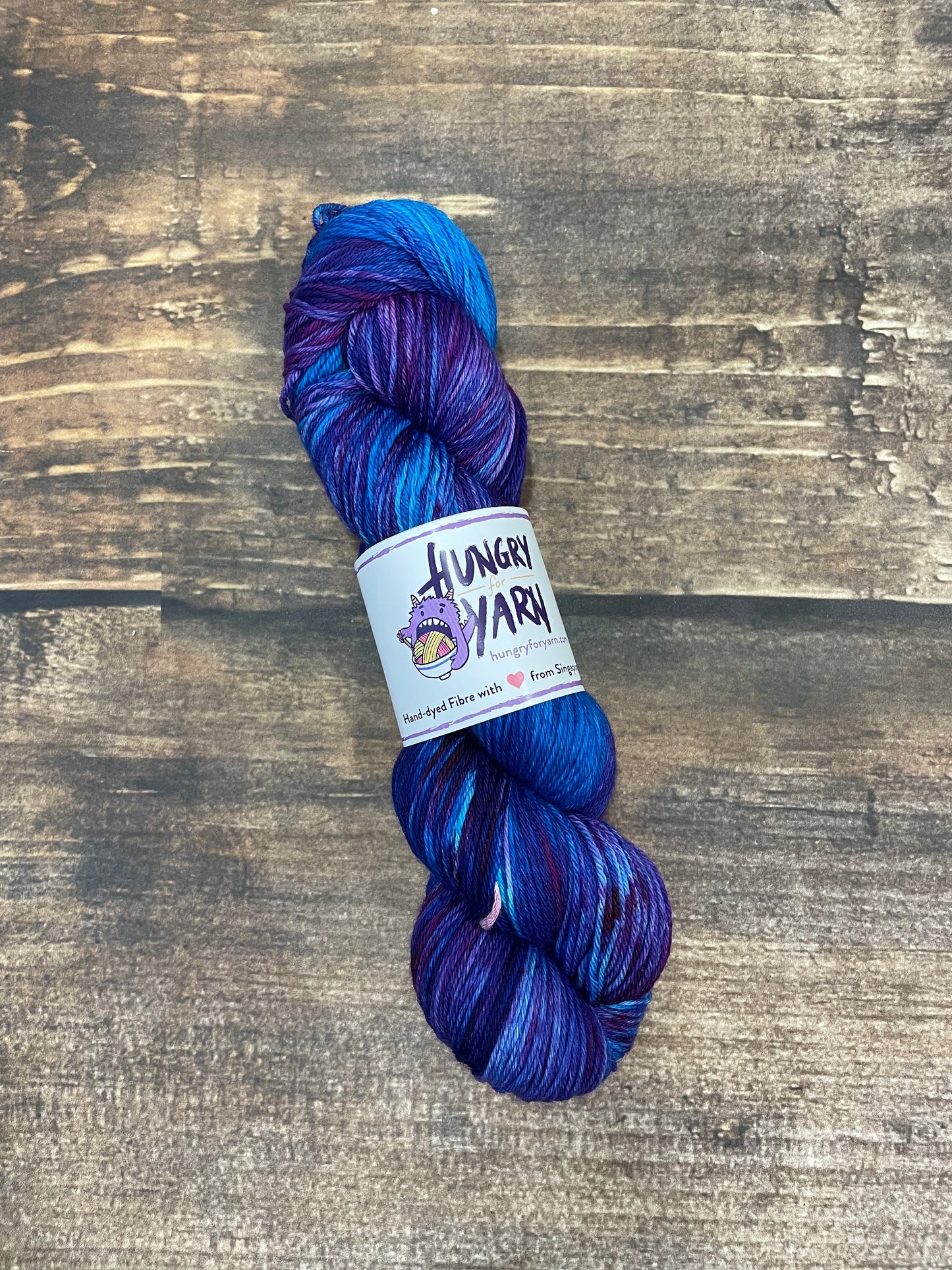 Hungry for Yarn (Singapore Hand-Dyed Yarn) - Super Soft Merino