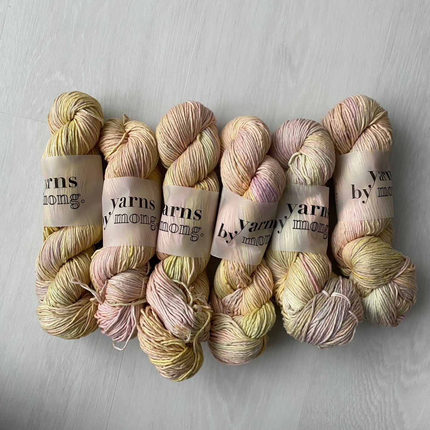Yarns by Mong 100% Cotton (Sport Weight)