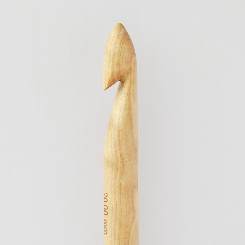 Knitpro Jumbo Birch Single Ended Crochet Hook