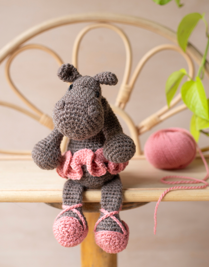 TOFT Georgina the Ballerina Hippo Crochet Kit
