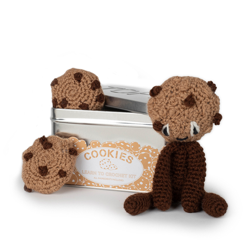 TOFT Cookies in a tin (Learn to Crochet Kit)