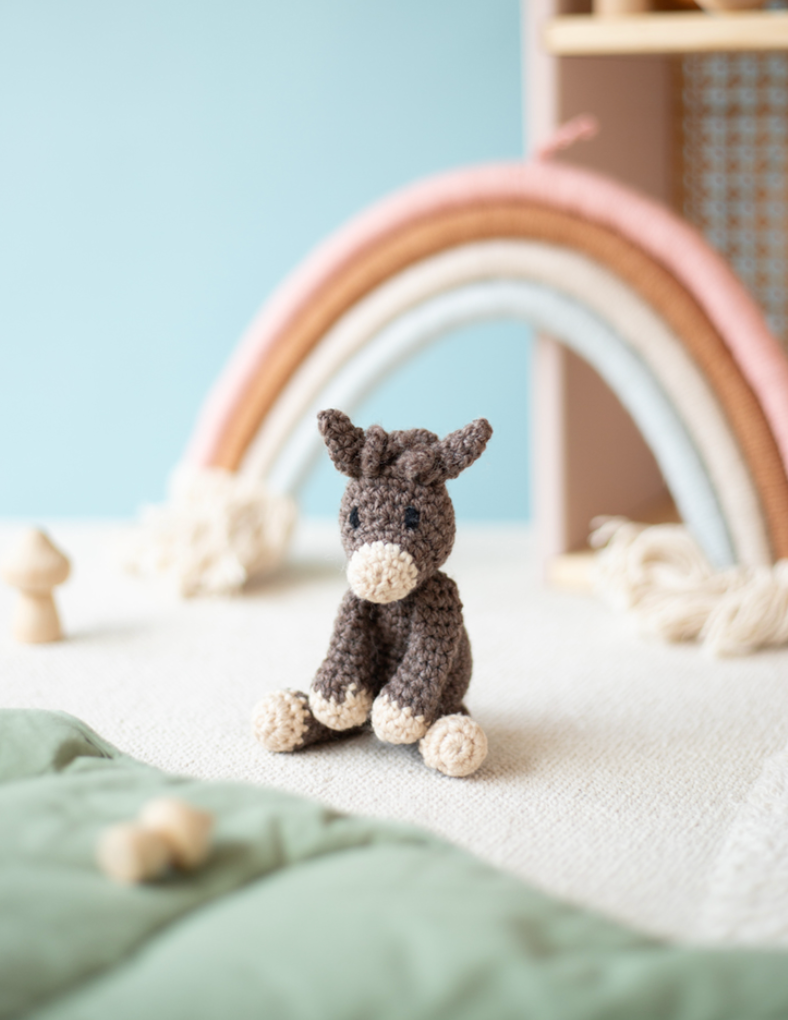 **NEW** TOFT Mini Angharad the Donkey Crochet Kit