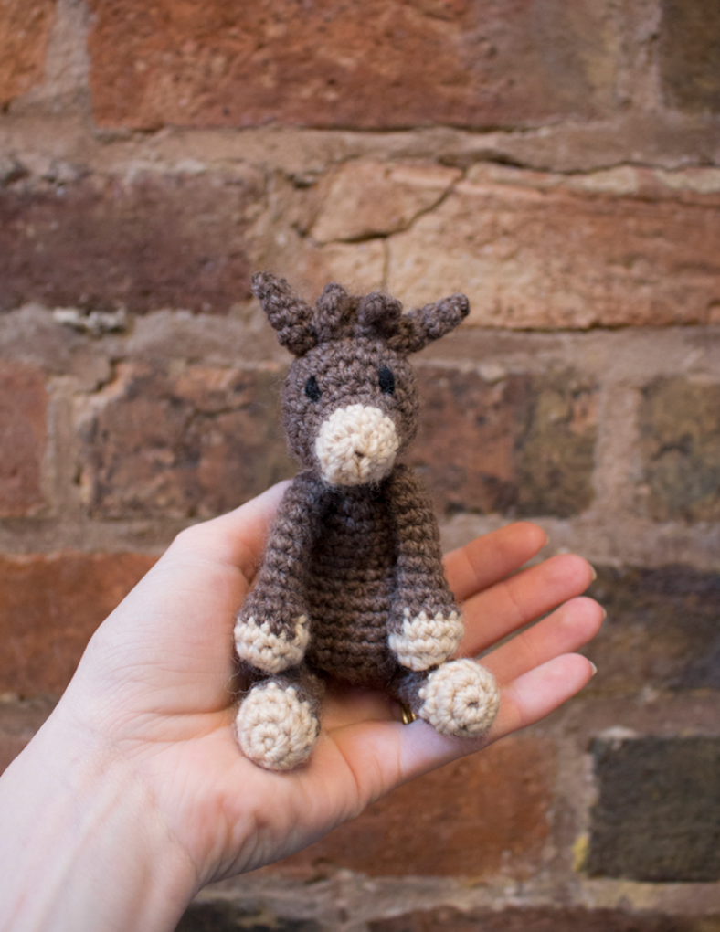 **NEW** TOFT Mini Angharad the Donkey Crochet Kit