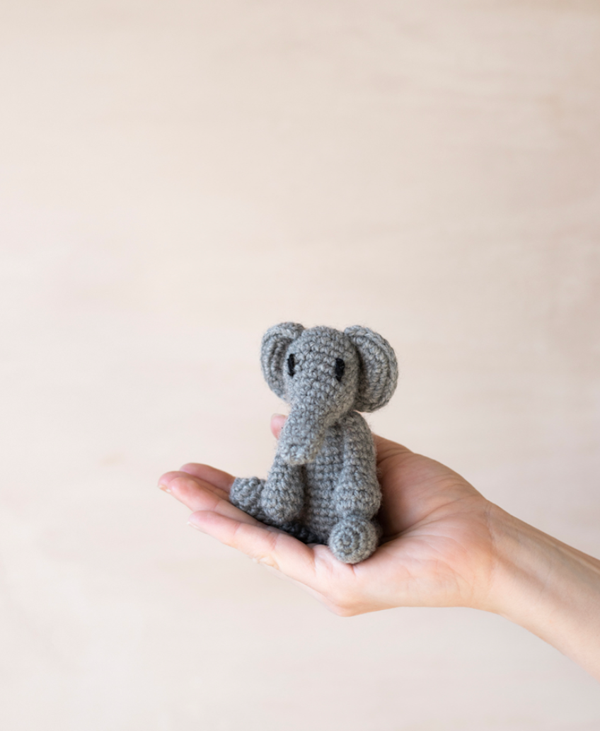 TOFT Mini Bridget the Elephant Crochet Kit