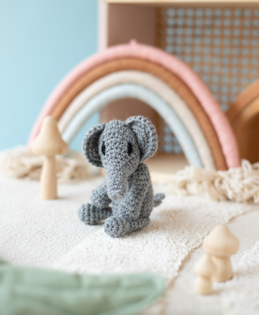 TOFT Mini Bridget the Elephant Crochet Kit