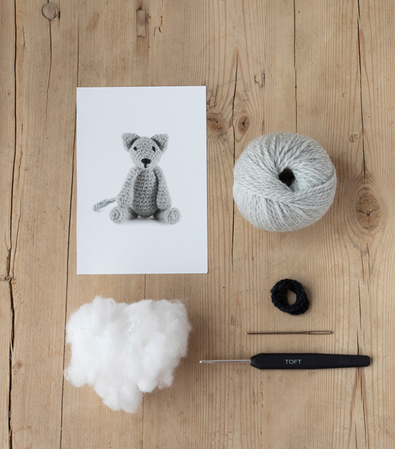 TOFT Mini Alexandre the Cat Crochet Kit