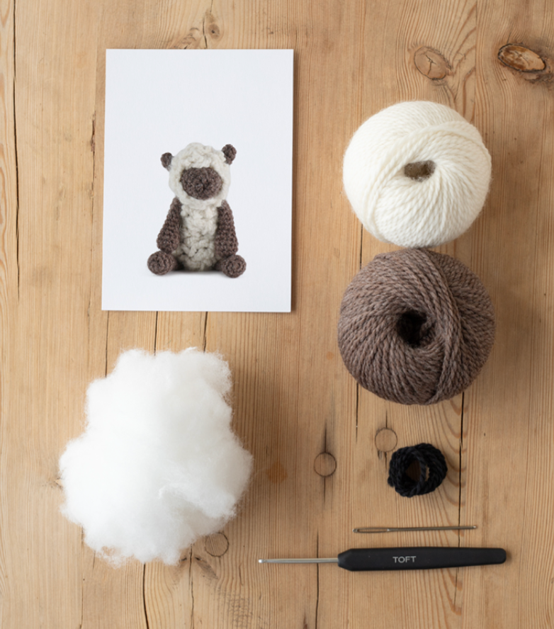 TOFT Mini Hank the Dorset Down Sheep Crochet Kit