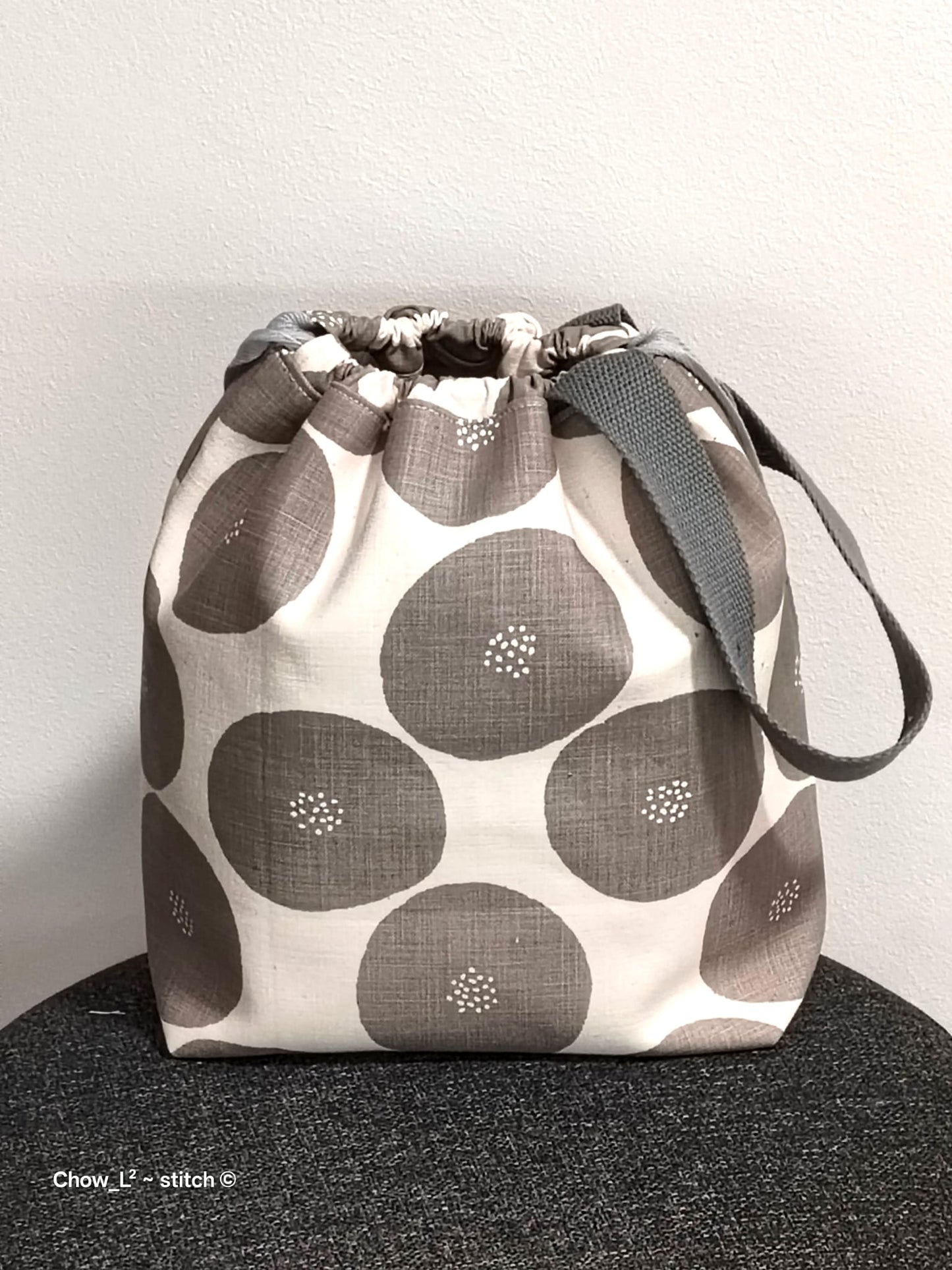 **NEW** Hand Sewn Drawstring Bag (Mini) by Chow L²