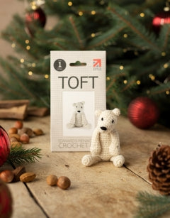 TOFT Mini Piotr the Polar Bear Crochet Kit