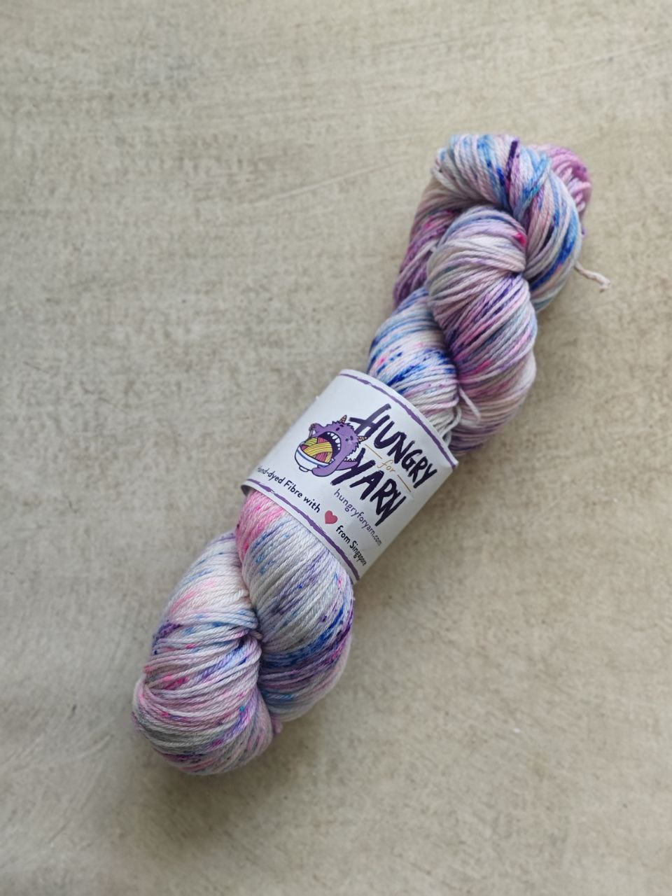 Hungry for Yarn (Singapore Hand-Dyed Yarn) - Super Soft Merino