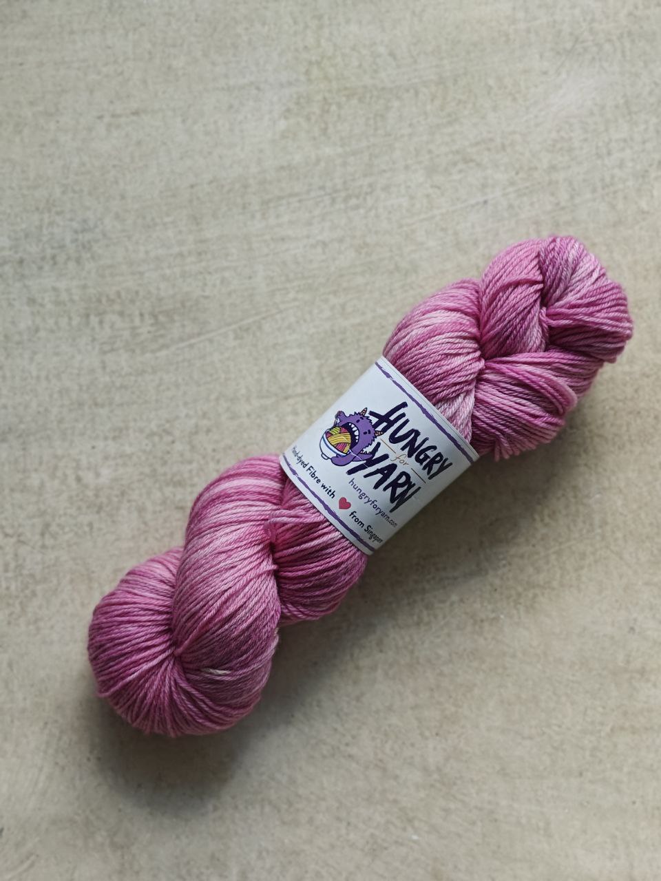 Hungry for Yarn (Singapore Hand-Dyed Yarn) - Super Soft Merino