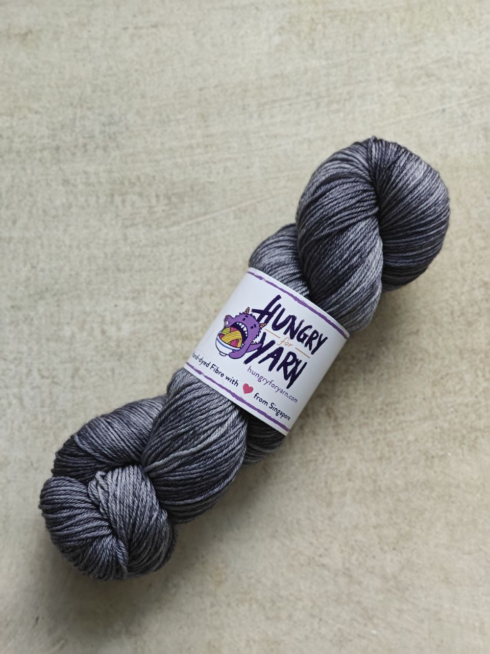 Hungry for Yarn (Singapore Hand-Dyed Yarn) - Super Soft Merino