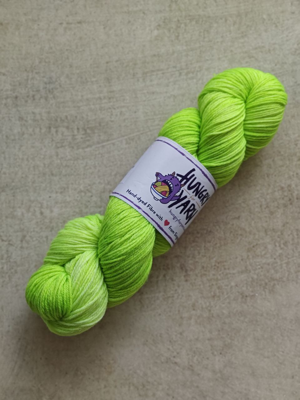 Hungry for Yarn (Singapore Hand-Dyed Yarn) - Super Soft Merino