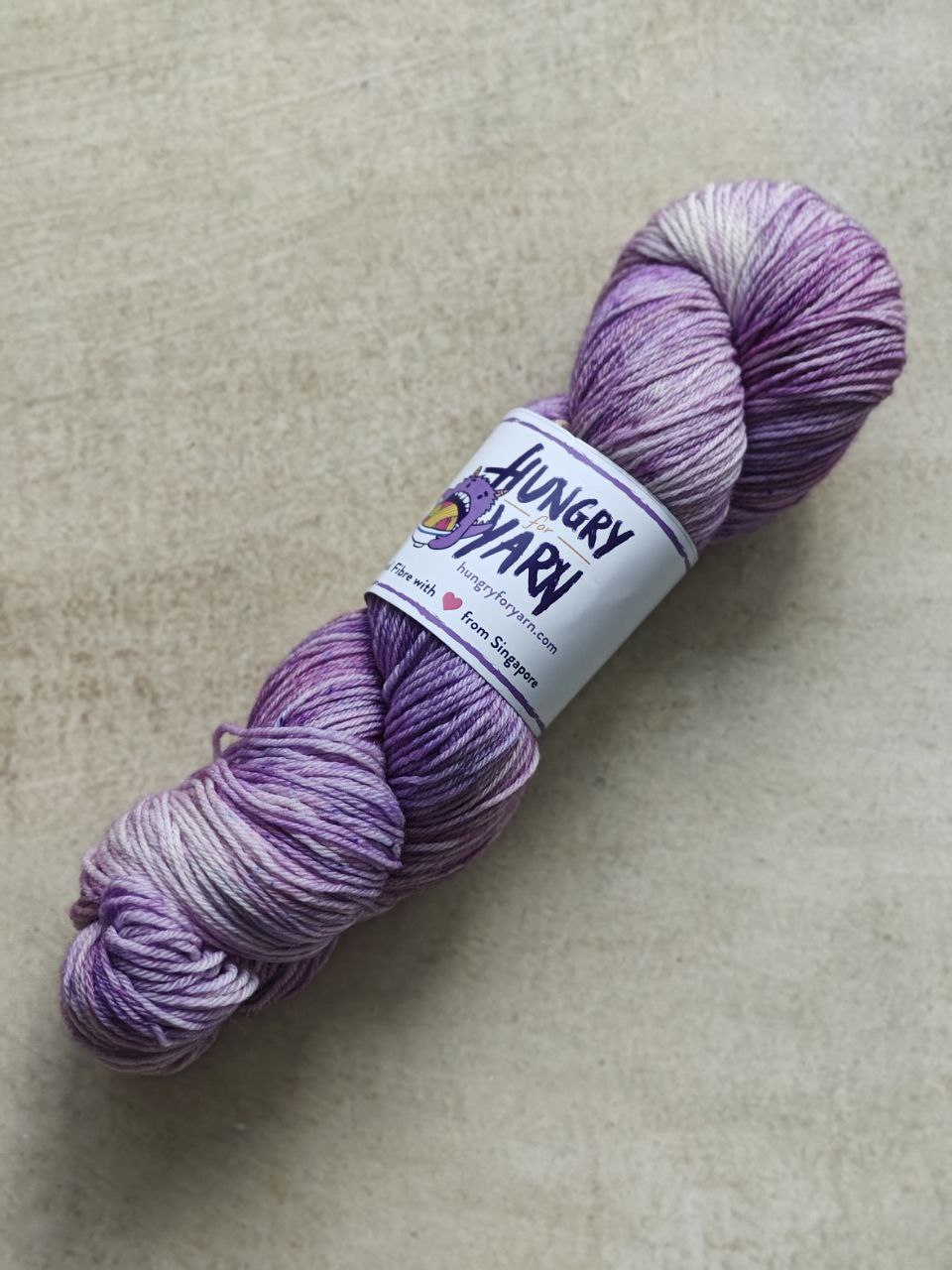 Hungry for Yarn (Singapore Hand-Dyed Yarn) - Super Soft Merino