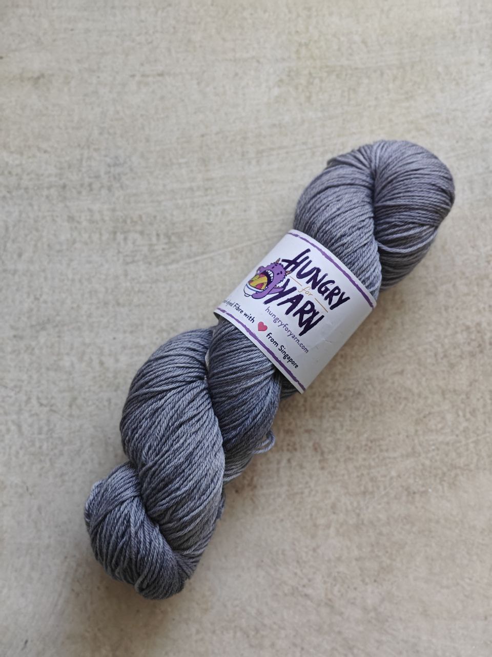 Hungry for Yarn (Singapore Hand-Dyed Yarn) - Super Soft Merino
