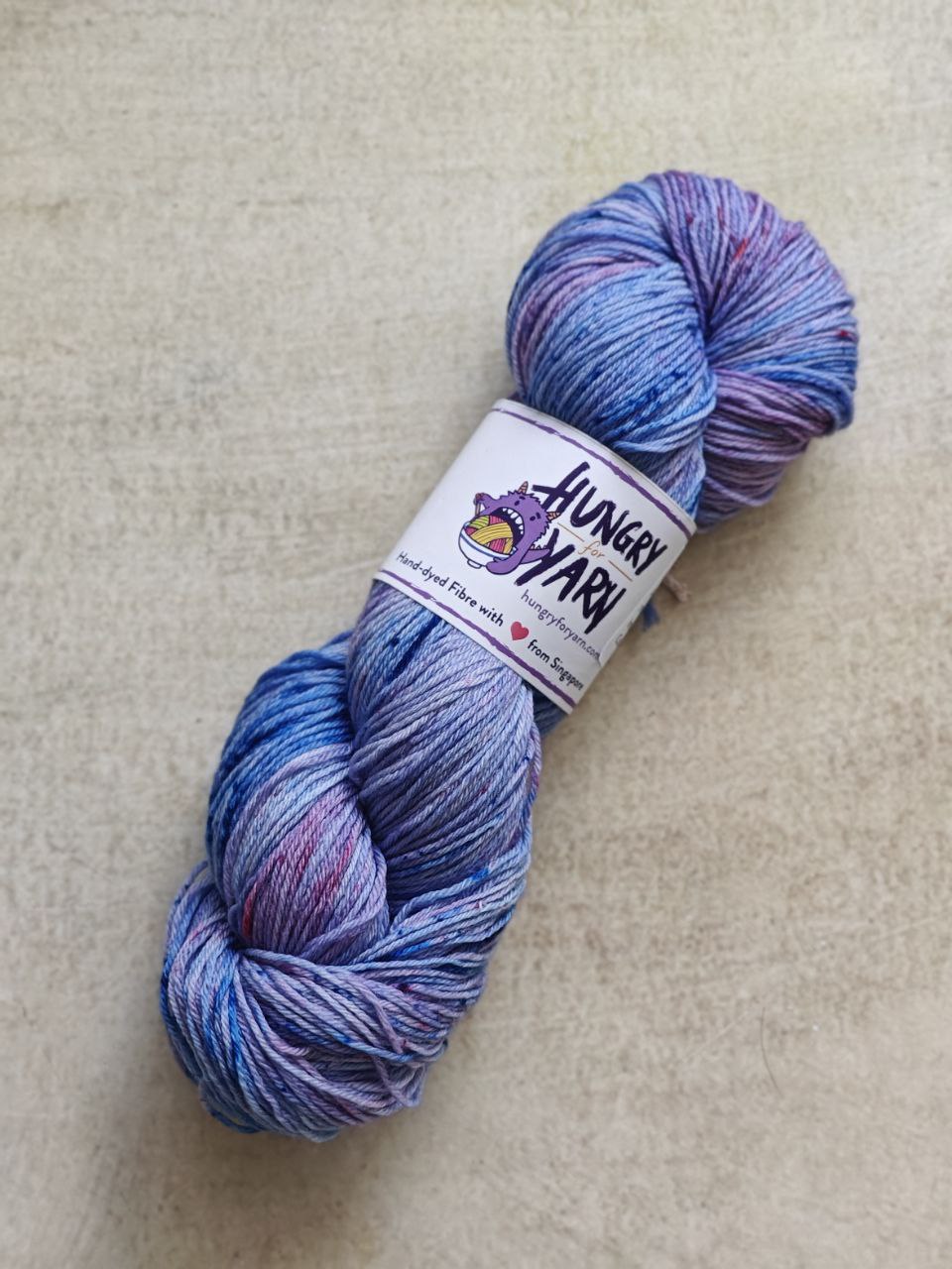 Hungry for Yarn (Singapore Hand-Dyed Yarn) - Super Soft Merino