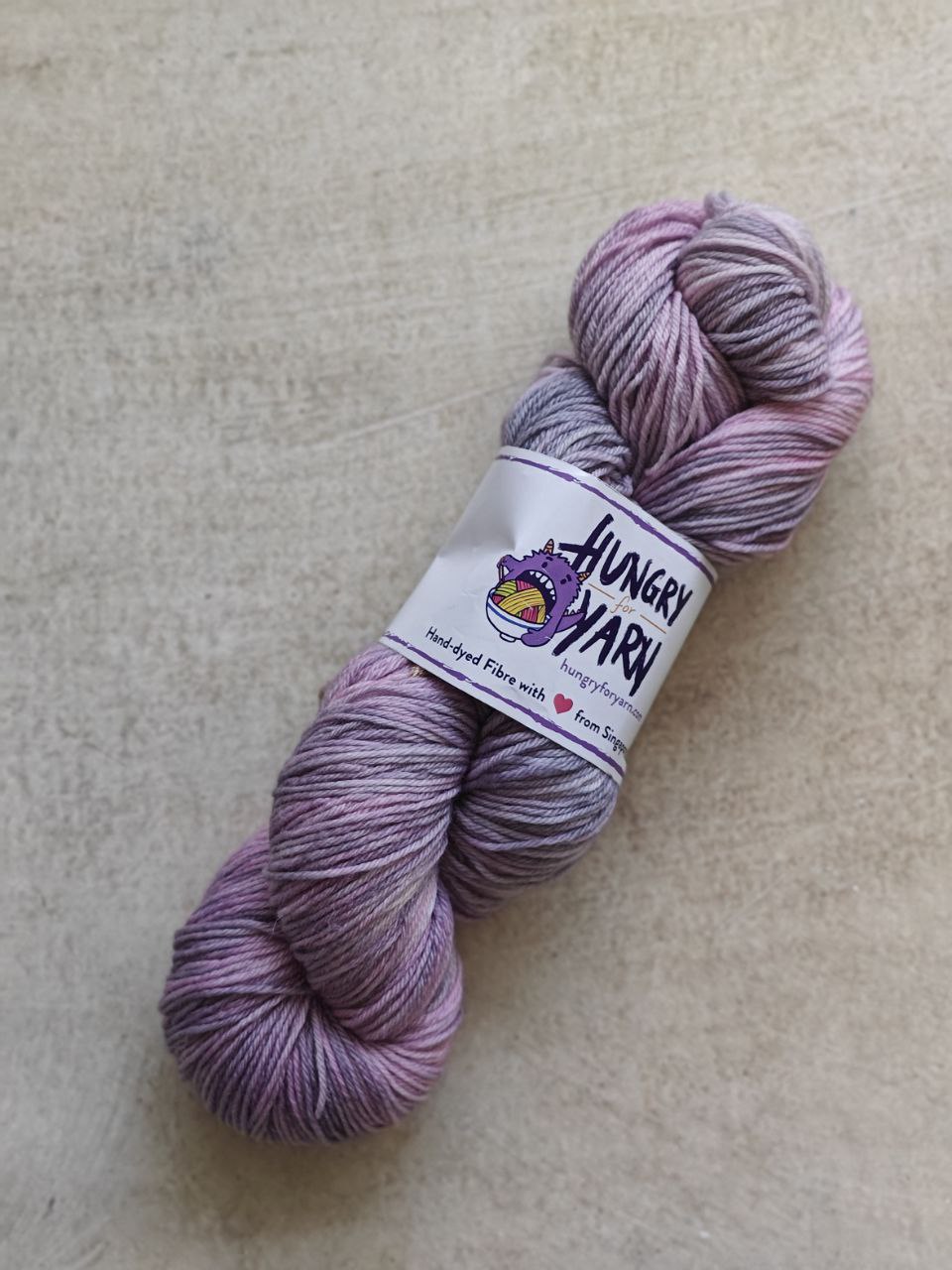 Hungry for Yarn (Singapore Hand-Dyed Yarn) - Super Soft Merino
