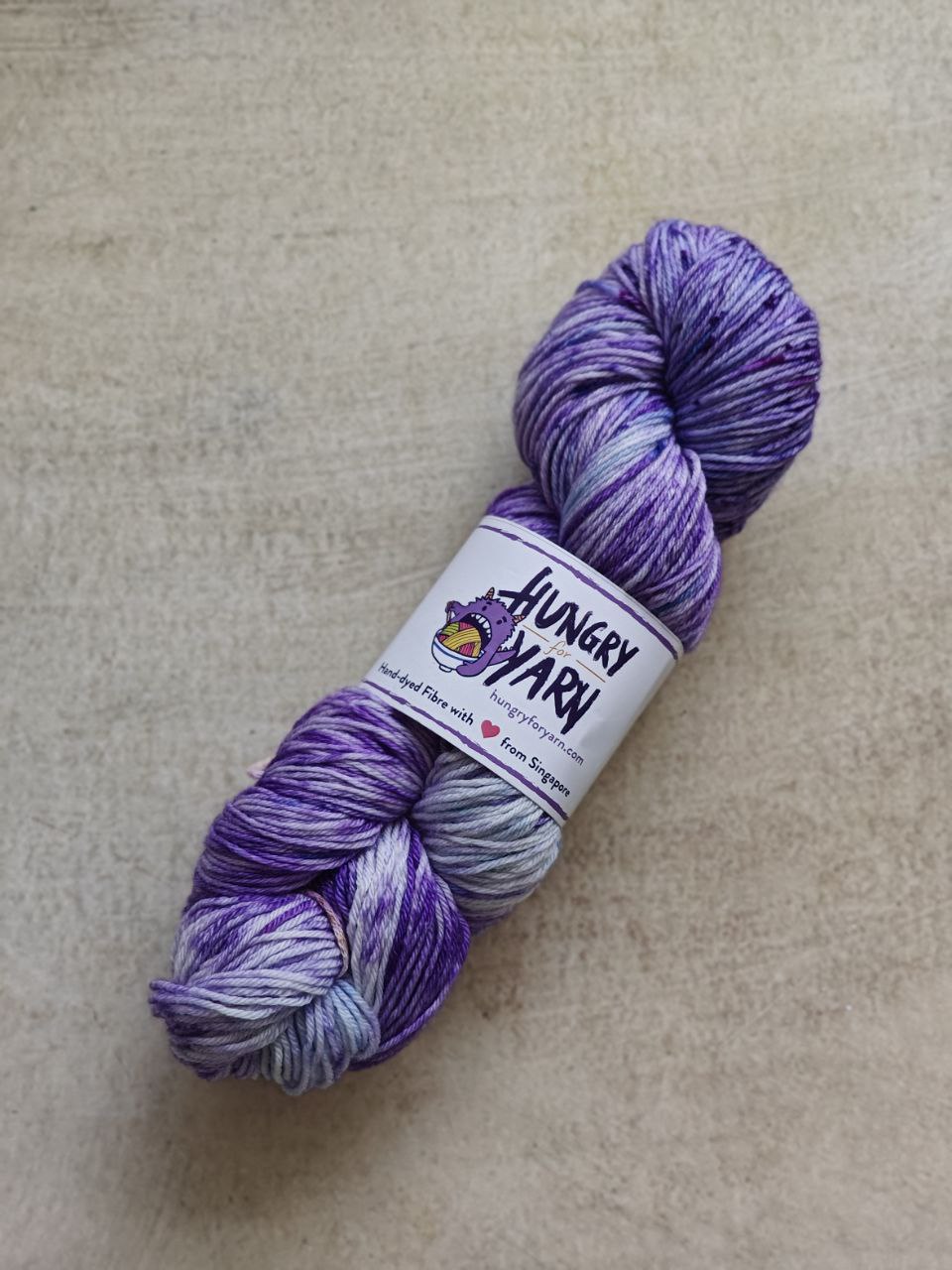 Hungry for Yarn (Singapore Hand-Dyed Yarn) - Super Soft Merino