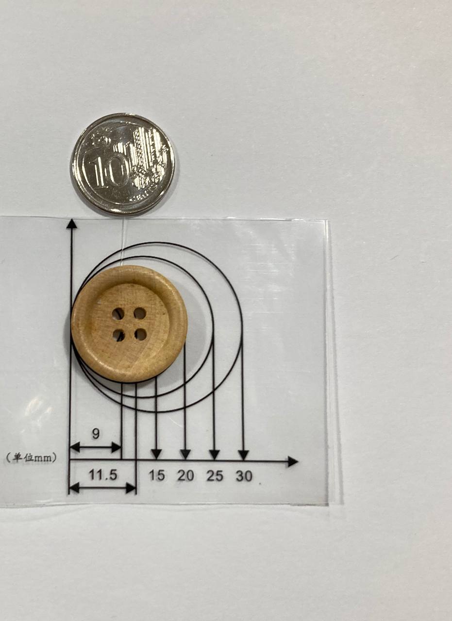 Wooden Buttons (assortment of sizes)