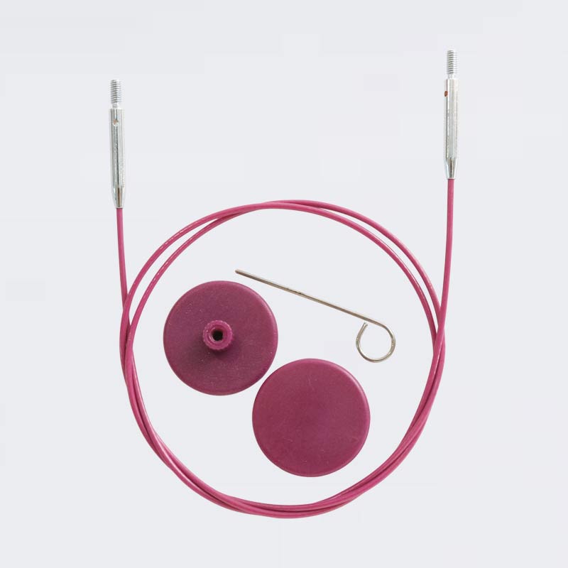 Knitpro Nylon Coated Stainless Steel Cables