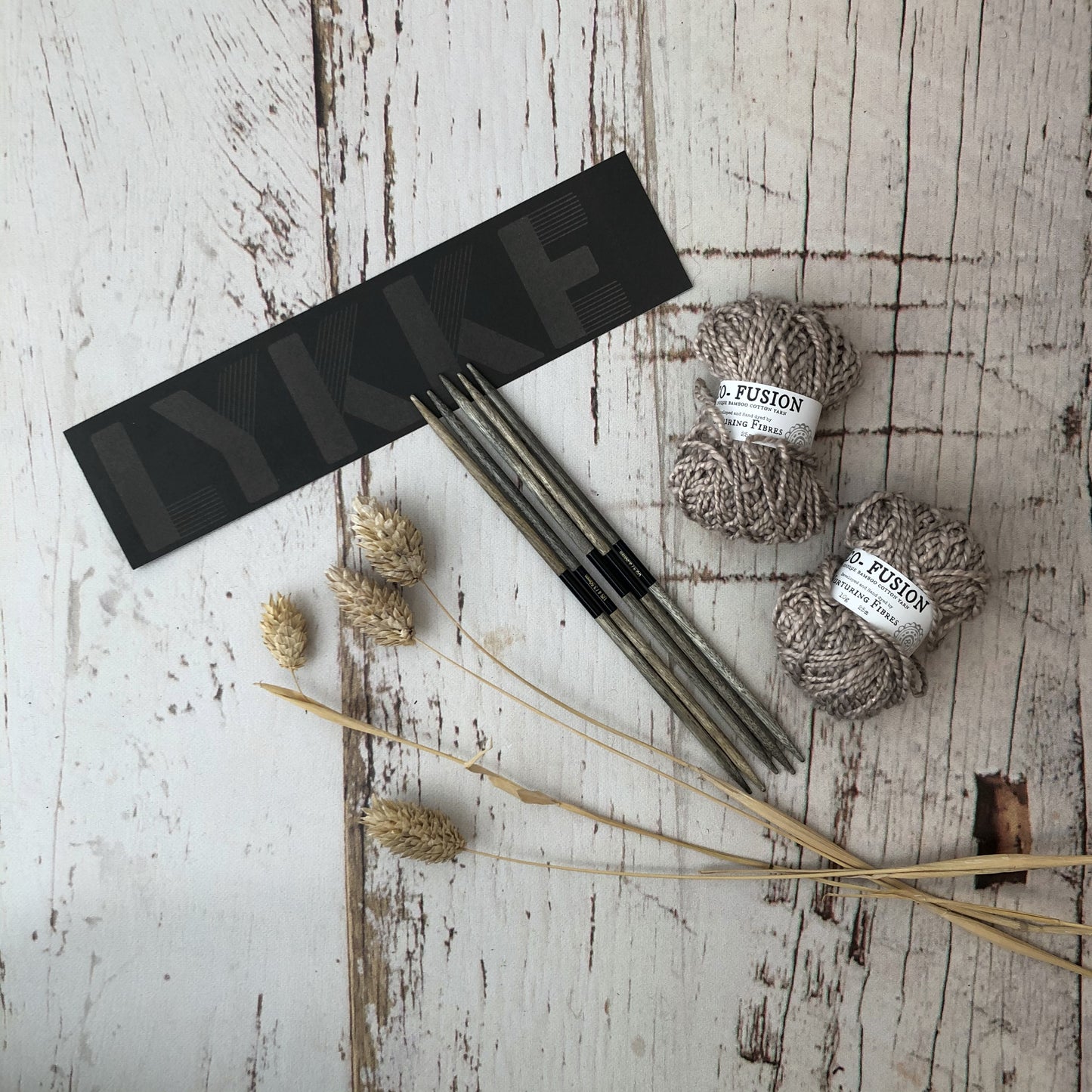 Lykke 6" Double Pointed Knitting Needles (Singles)