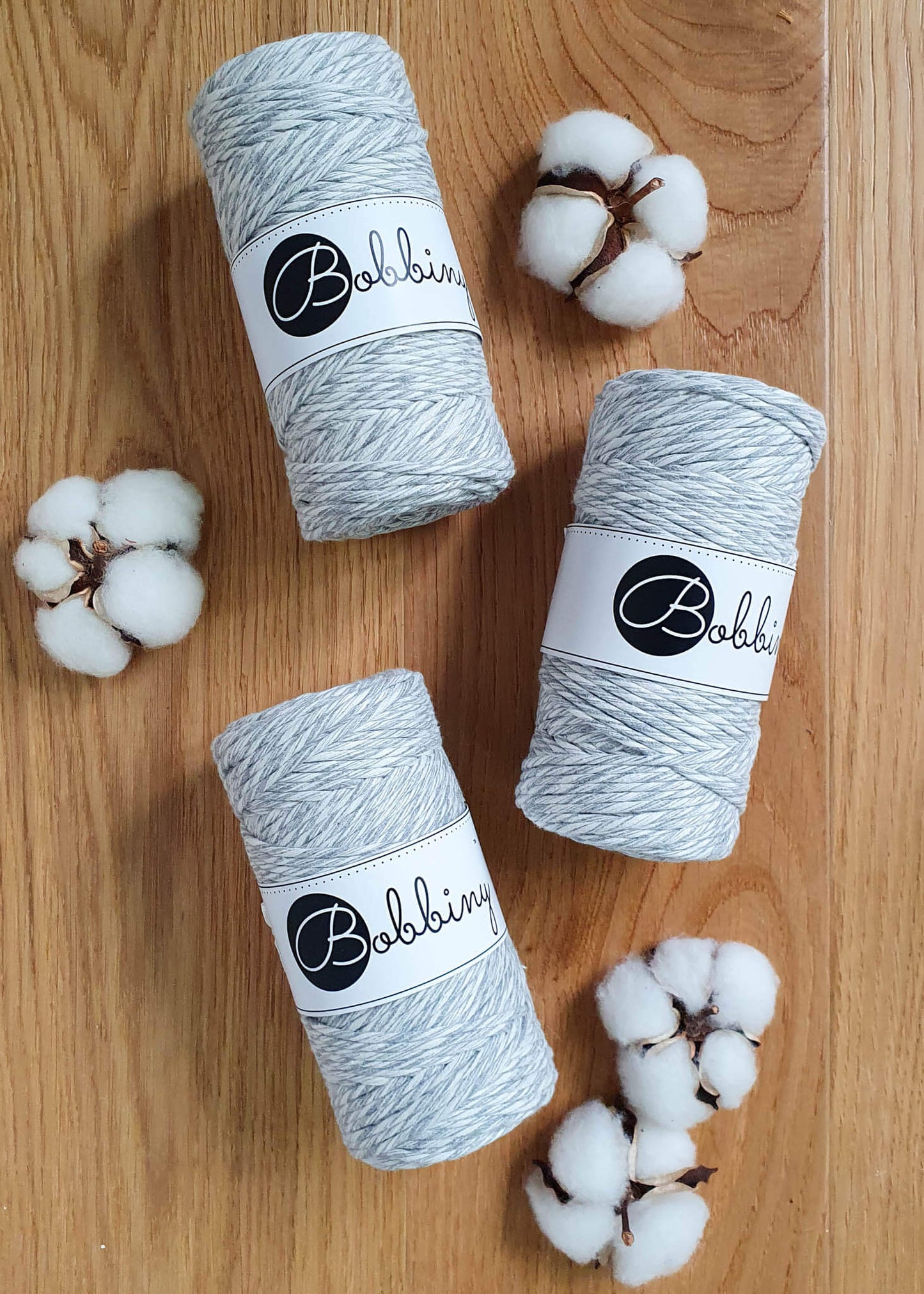 Bobbiny Cotton Macrame Cords (3mm)