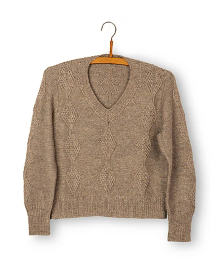 Isager Knit Patterns - Forest Sweater by Helga Isager
