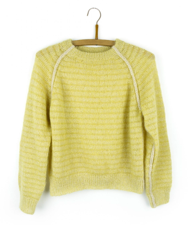 Isager Knit Patterns - Sunny Blouse by Helga Isager