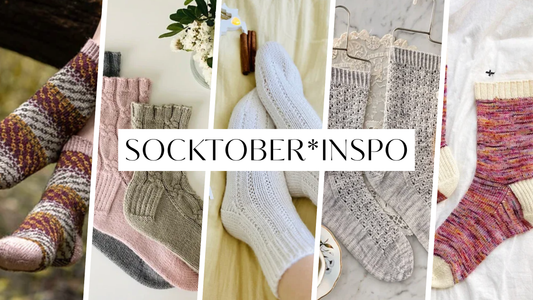 Inspo for Socktober: 17 sock patterns to cast on this October