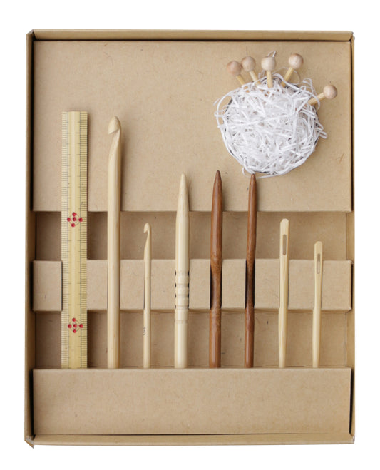 [58562] Seeknit Bamboo Notions Set 8 Kinds of Bamboo Notions