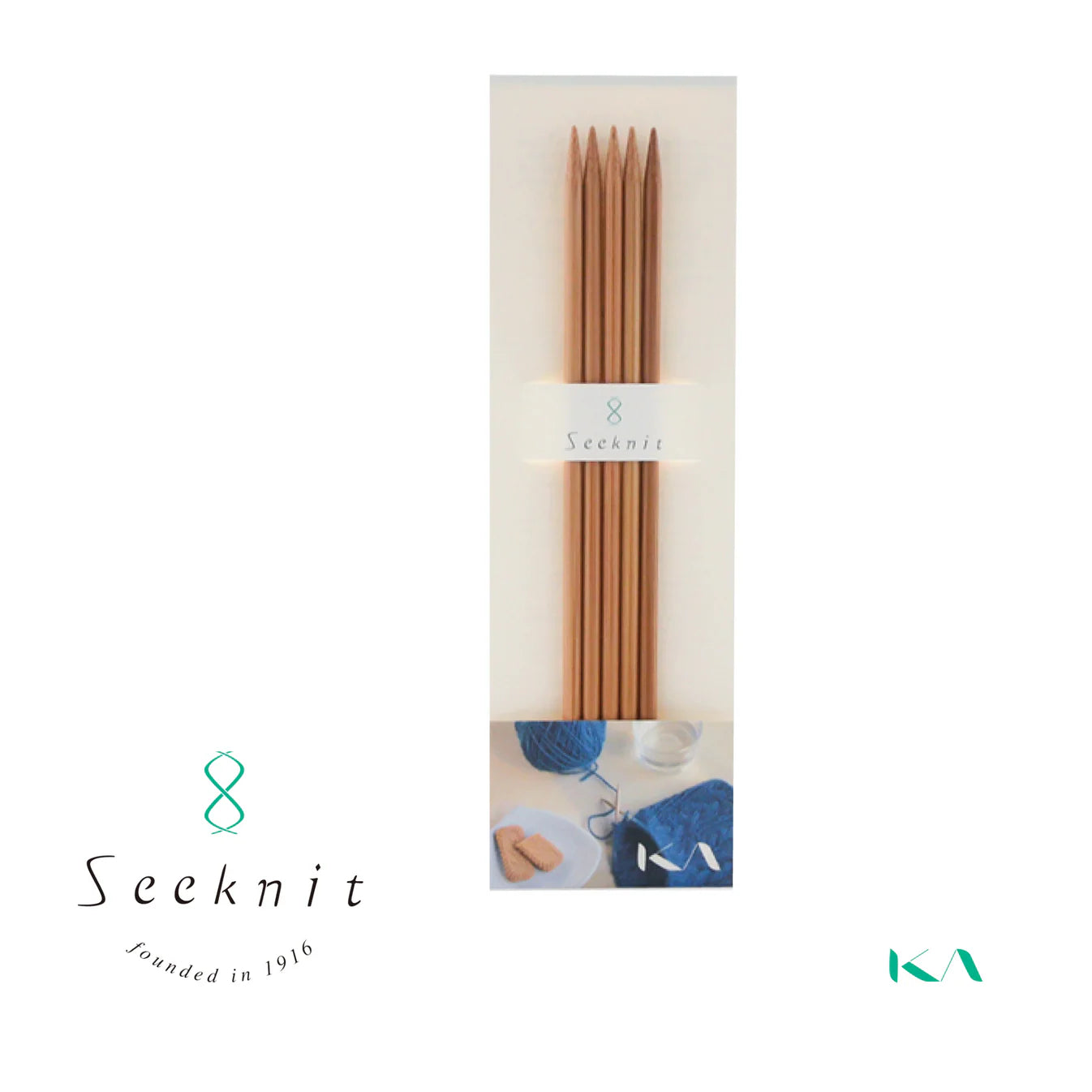 Seeknit Koshitsu Double Pointed Needles 15cm/6" Set of 5