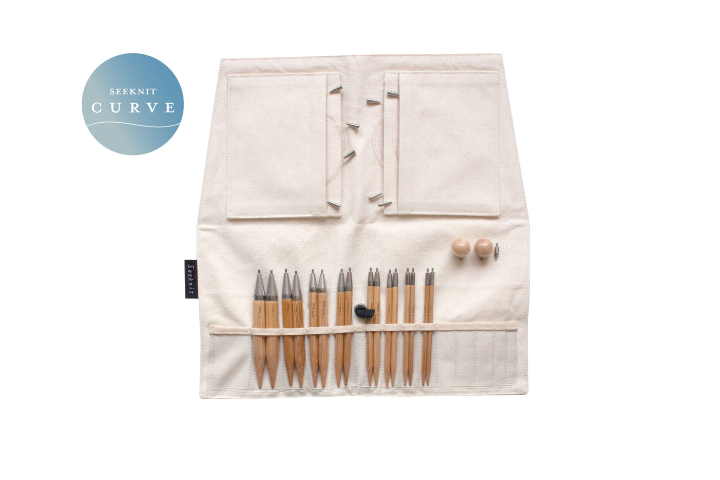 [60244/60245] Seeknit CURVE 10cm (4″) Grand Set 8 Sizes [Koshitsu]
