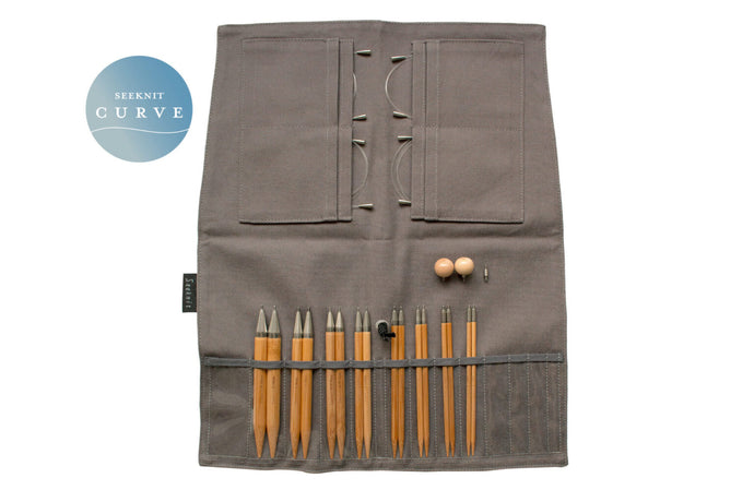 [60250/60251] Seeknit CURVE 12.5cm (5″) Grand Set 8 Sizes [Koshitsu]