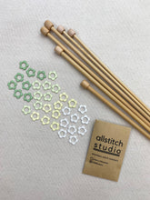 Load image into Gallery viewer, Allstitch Stitch Markers - Flower Rings (Set of 32)