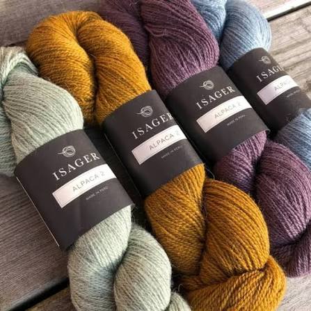 **NEW** ISAGER Alpaca 2 - fingering yarn