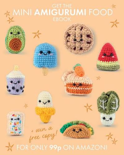 Mini Amigurumi Food Book by Julia Chiang