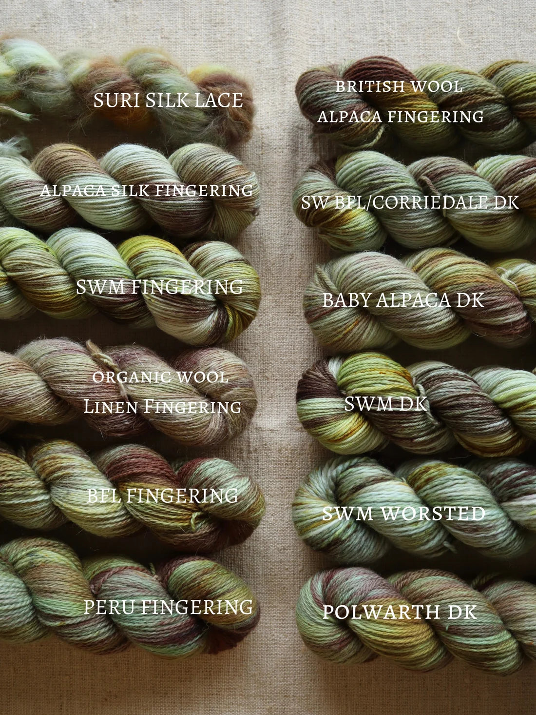 Big Little Yarn Co - Polwarth DK
